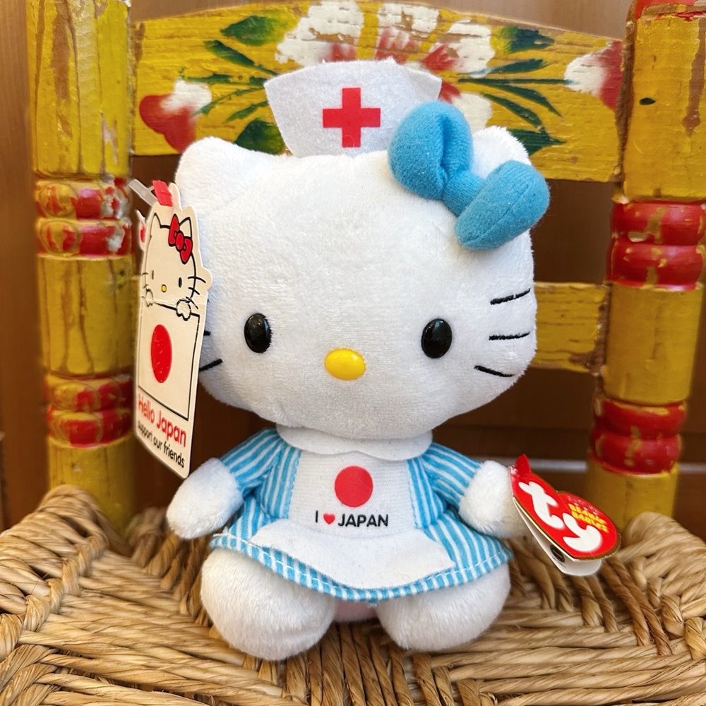 Hello Kitty x Red Cross Nurse Plush Toy